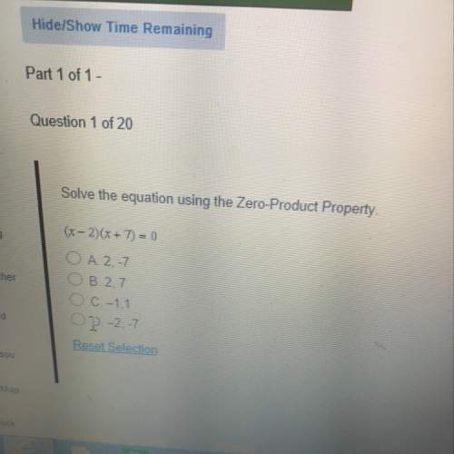 Solve the equation using zero-product property
