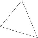 Where is the circumcenter of this acute triangle located?  on a side of the triangle