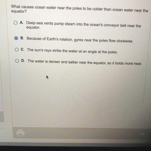 Does anyone know what the correct answer is to this question?