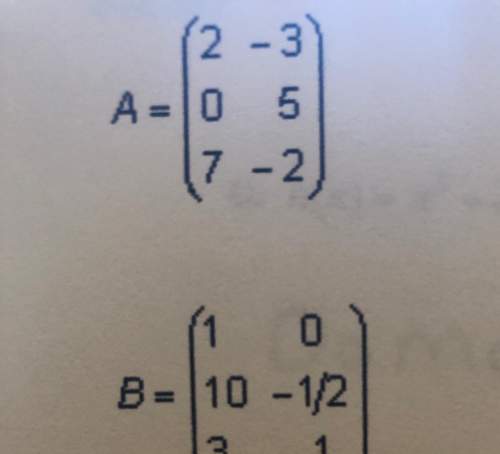 Find a + b and 3a using the matrices