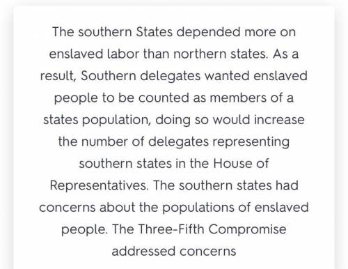 How did the Constitution
reflect specific concerns of southern states?
