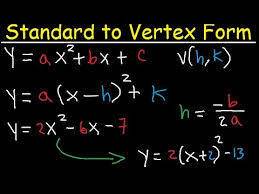 (20 points + brainliest) how to change quadratic equation into vertex form?  explain it easily so i 
