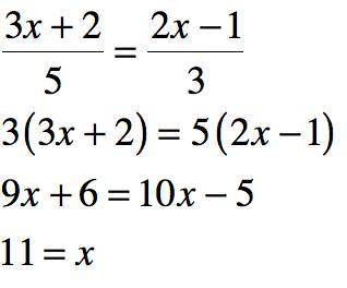 Solve the rational equation 

x = 1
x = 3
x = 6
x = 11