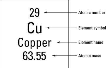 The atomic number tells us how many __ or __ an element contains.