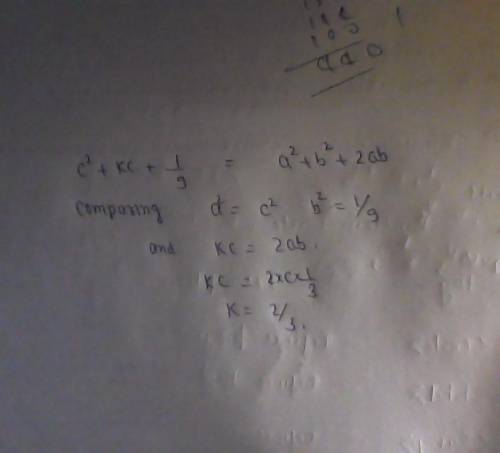 12 - 4 + c²
question “find the value of the expression if c=9.