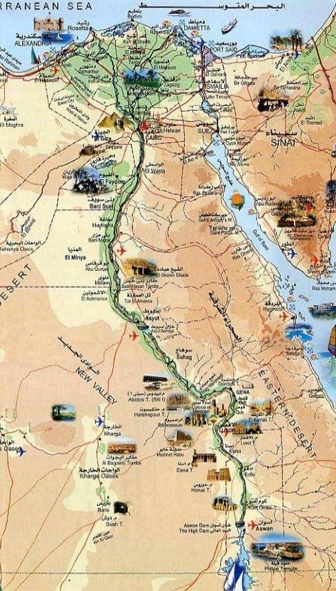 map of Nile Delta, Red Sea, Lower Egypt, Meroë, Giza, Mediterranean Sea, Nile River, Upper Egypt, Th