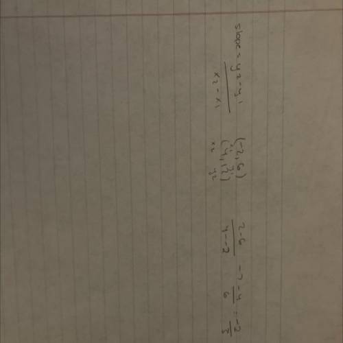 Find the slope of the line
through the points (-2, 6) and (4, 12)?