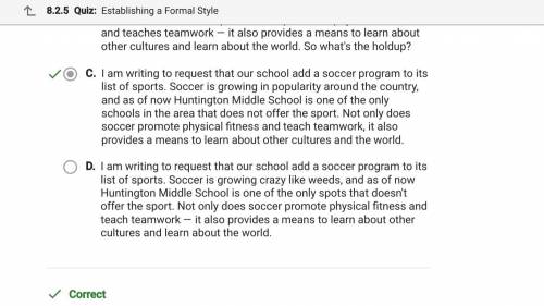 Read the following passage, which contains a shift in tone:

I am writing to request that our school