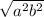 \sqrt{a^{2} b ^{2} }
