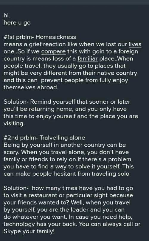 10 problem and solution before going to foreign country​
