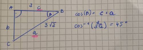 What is the measure of angle b in the figure below?