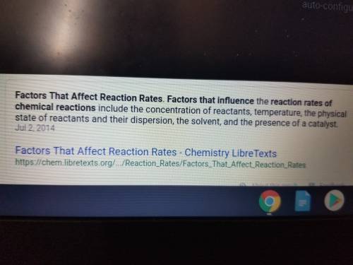 Name two factors that affect the rate of biochemical reacts?