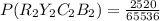 P(R_2Y_2C_2B_2) = \frac{2520 }{65536}