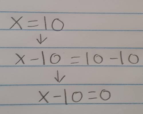 Evaluate the expression for x=10.