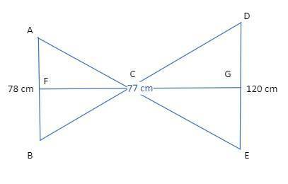 Help plz

A sphere is rolled between two sharp, parallel blades that are 77 centimeters apart. Both
