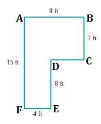 Find the perimeter of the figure below. Notice that one side length is not given.

Assume that all i