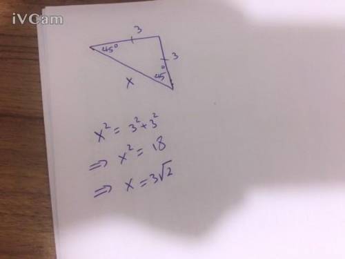 Find the value of x in the image above