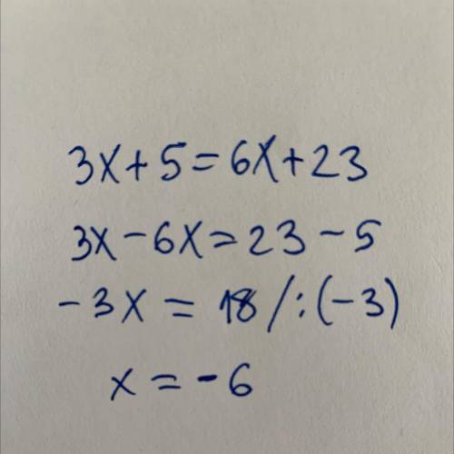 Solve the equation below for x. If your answer is not a whole number, enter it as a fraction in lowe