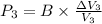 P_3=B\times \frac{\Delta V_3}{V_3}