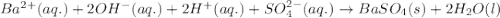 Ba^{2+}(aq.)+2OH^-(aq.)+2H^+(aq.)+SO_4^{2-}(aq.)\rightarrow BaSO_4(s)+2H_2O(l)
