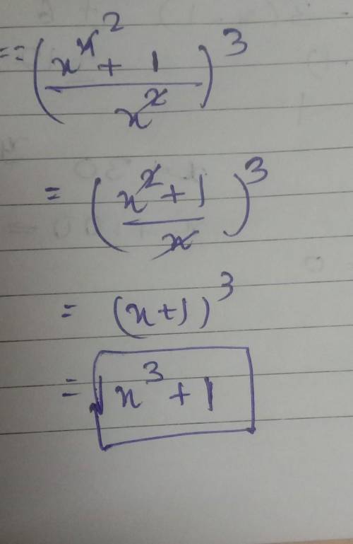 Differentiate the following (x^2+1÷x^2)^3​