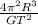 \frac{4 \pi ^2 R^3 }{ G T^2 }