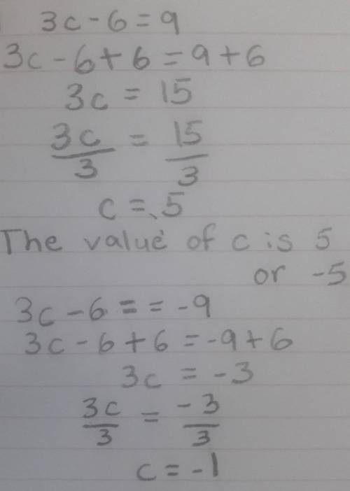 PLEASE HELP

All responses are appreciatedsolving an absolute value equation problems are listed in