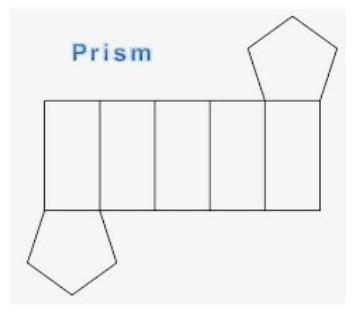 WILL GIVE BRAINLIEST

Draw a net to represent the three-dimensional figure indicated.
b. Hexagonal p