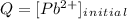Q=[Pb^2^+]_i_n_i_t_i_a_l