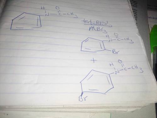 Draw the major organic product(s) for the reaction. The starting material is a benzene ring with one