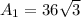 A_1 = 36\sqrt 3