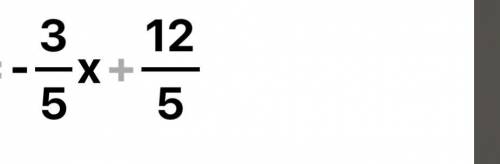 Rewrite each equation in slope-intercept form 3x + 5y = 12