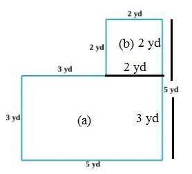 Introduction to area of a piecewise rectangular figure