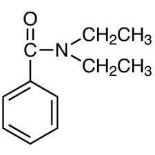 8 - Escriba la fórmula del siguiente compuesto nitrogenado
Dietil benza amida