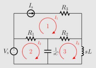 How to solve circuit theory using mesh analysis​