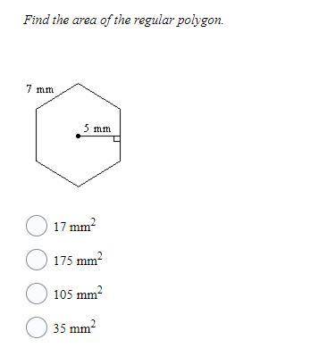 BRAINLIEST!!! 11. Find the area of the regular polygon.