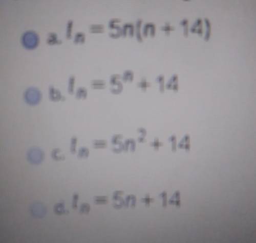 Which of the following formulas defines an arithmetic sequence