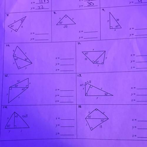 7-15 pls it’s geometry!!