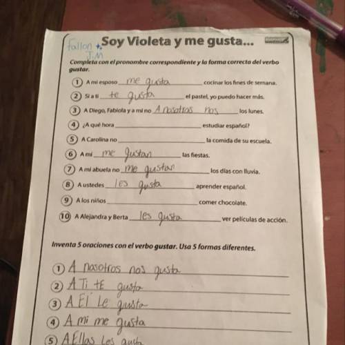 I need help with my Spanish
