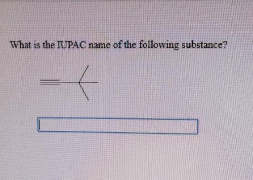 What is the IUPAC name of the following substance?