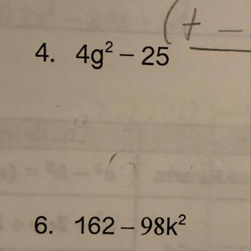 Help me factor the polynomials