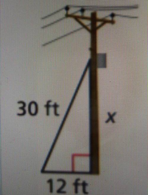 The transformer (grey box) on this power line is how far above the ground?Round to the nearest tenth