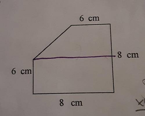 How do I find the area of the trapezoid?