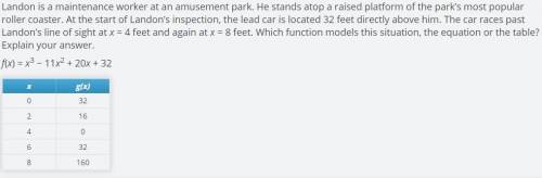 Which function models this situation, the equation or the table?