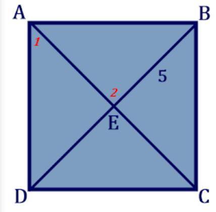 What is true about Triangle AED? a. It is a right triangle. b. It is an isosceles triangle. c. It is