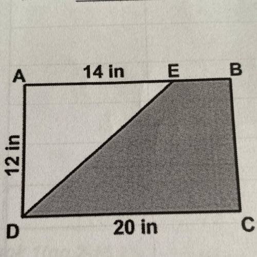 What is the area of rectangle ABCD?