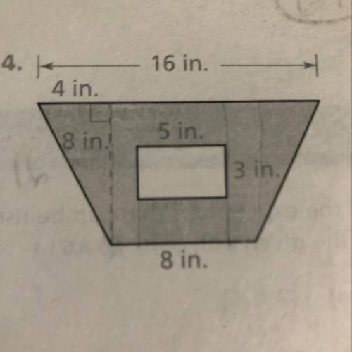 How do you find the area of the shaded region