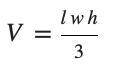 NEED HELP ASAP What do you notice between these two formulas? V=s3 V=lwh/3