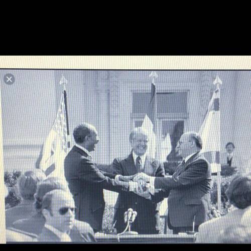 PICTURE SHOWN! PLEASE HELP!! A. Name two of the conflicts between Israel and Egypt (10 Points) B. Wh