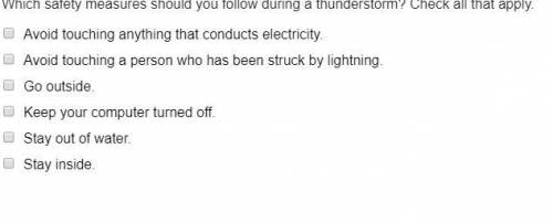 Avoid touching anything that conducts electricity. Avoid touching a person who has been struck by li